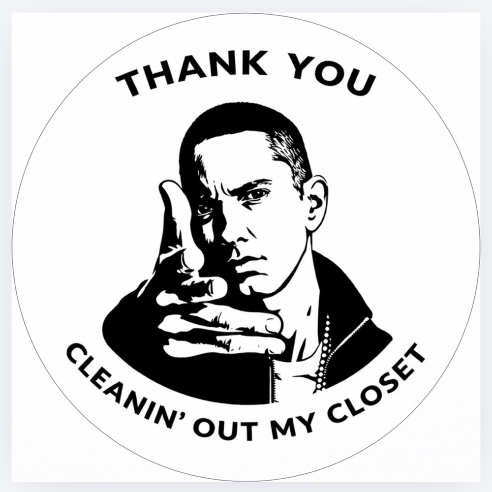 Custom Made 50ct Eminem Stickers